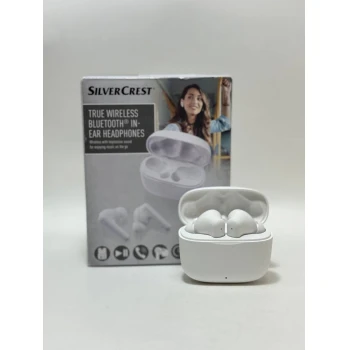 Casti SilverCrest True Wireless Bluetooth In-Ear White