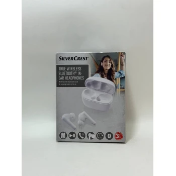 Casti SilverCrest True Wireless Bluetooth In-Ear White