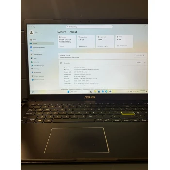 Laptop ASUS 15.6" FullHD - Notebook Intel N4500, 8GB RAM, SSD 512 GB