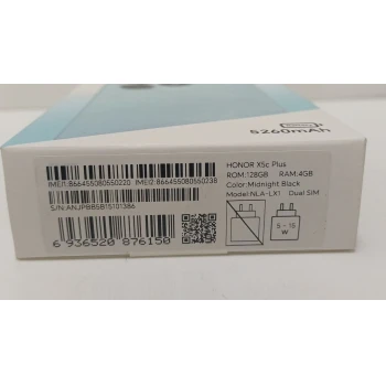 Telefon Honor X5c Plus 128 GB Black