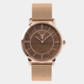 Ceas Timber Jack Rosé Walnuss