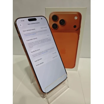 Telefon Apple iPhone 17 Pro Max 256 GB Orange