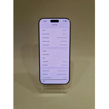 Telefon Apple iPhone 16 Pro Max 256 GB Gold