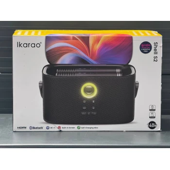 Masina de karaoke cu 2 microfone Ikarao X0026VIWLN