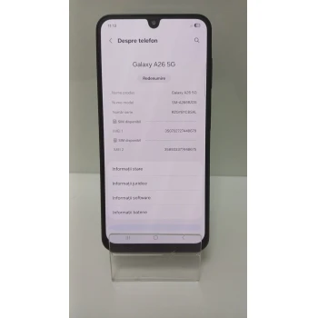 Telefon Samsung Galaxy A26 5G 128 GB Black