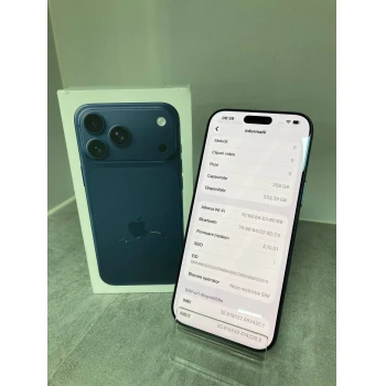 Telefon Apple iPhone 17 Pro Max 256 GB Blue Titanium