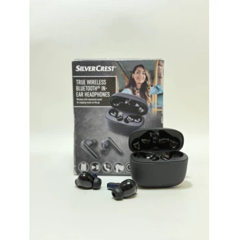 Casti SilverCrest True Wireless Bluetooth In-Ear Black
