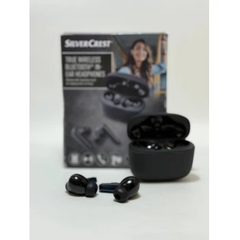 Casti SilverCrest True Wireless Bluetooth In-Ear Black