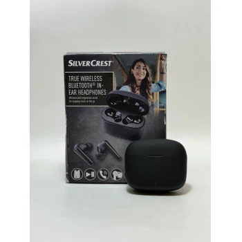 Casti SilverCrest True Wireless Bluetooth In-Ear Black