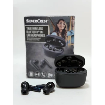 Casti SilverCrest True Wireless Bluetooth In-Ear Black