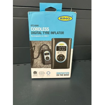 Umflator compact fără fir pentru anvelope Ring Tyreinflate Go 10