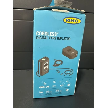 Umflator compact fără fir pentru anvelope Ring Tyreinflate Go 10