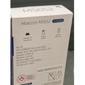 Telefon Maxcom MS 652 32/3 GB Black