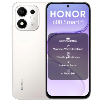 Telefon Honor 600 Smart 5G 128 GB Meteor SIlver