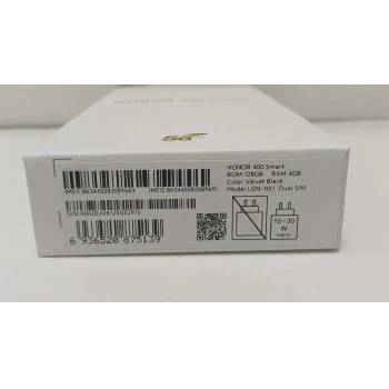 Telefon Honor 400 Smart 128 GB Black