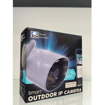 Cameră de securitate WiFi pentru exterior LSC Smart Connect - 1296p HD
