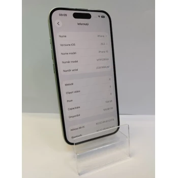 Telefon Apple iPhone 15 128 GB Green