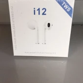 Casti Earbuds TWS I12 White