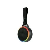 Boxe portabile SilverCrest SoundSpot Boxă Bluetooth neagră cu LED  IPX7 4W RMS