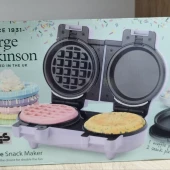 Aparat de gătit gustări dublu George Wilkinson 1100W