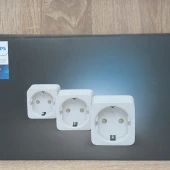 Priză inteligentă Philips Hue, albă, 3 bucăți