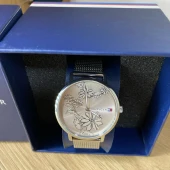 Ceasuri de damă Rose Gold Tommy Hilfiger Flower