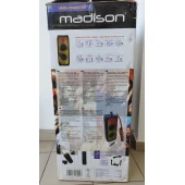 Boxa portabila Madison MAD-VEGAS120-2x10" 800W