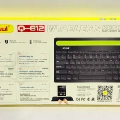 Tastatura Wireless Q812, BT Black