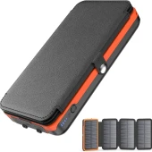 Încărcător solar Kymko 27000 mAh cu 4 panouri solare pliabile