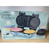 Aparat de facut Gofre George Wilkinson Double Snack Maker
