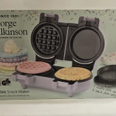 Aparat de gătit gustări dublu George Wilkinson 1100W