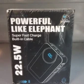 Baterie externă cu cablu integrat 20000mAh