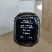 Ceas Inteligent Promate Rugged Tracker 1.95” TFT Display Black