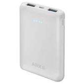 Baterie Externa Arks 5000 mAh USB 1 A 5 W USB 2.1 10 W White
