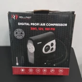 Compresor de aer auto multifuncțional de 12V, umflator digital pentru anvelope