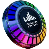 Boxă Bluetooth cu lumini ritmice RGB