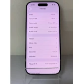 Telefon Apple iPhone 16 Pro 128 GB Black Titanium