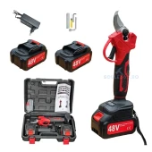 Scule electrice Foarfeca gradina electrica Xiazia cu 2 acumulatori 48V x 8AH