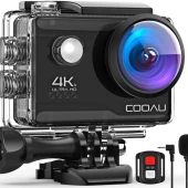 Camera video Cooa Action Cam HD 4K 64MP WiFi