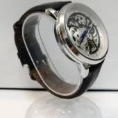 Ceas Akribos Classic Skeleton Dial AK1018 Silver