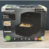 Friteuză Digitală cu Aer Cald SilverCrest Smart XL cu Cuptoare Multiple 2150 W 5,5 L