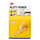 Bandă de etanșare Klett Power tip velcro pentru instalare, 100x19 mm 4 Buc