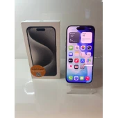 Telefon Apple iPhone 15 Pro 128 GB White Titanium