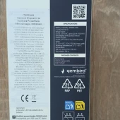 Baterie externa Gembird Powerbank 10,000 mAh 2x USB Black