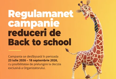 Regulamentul oficial al campaniei promoționale „Back to School”
