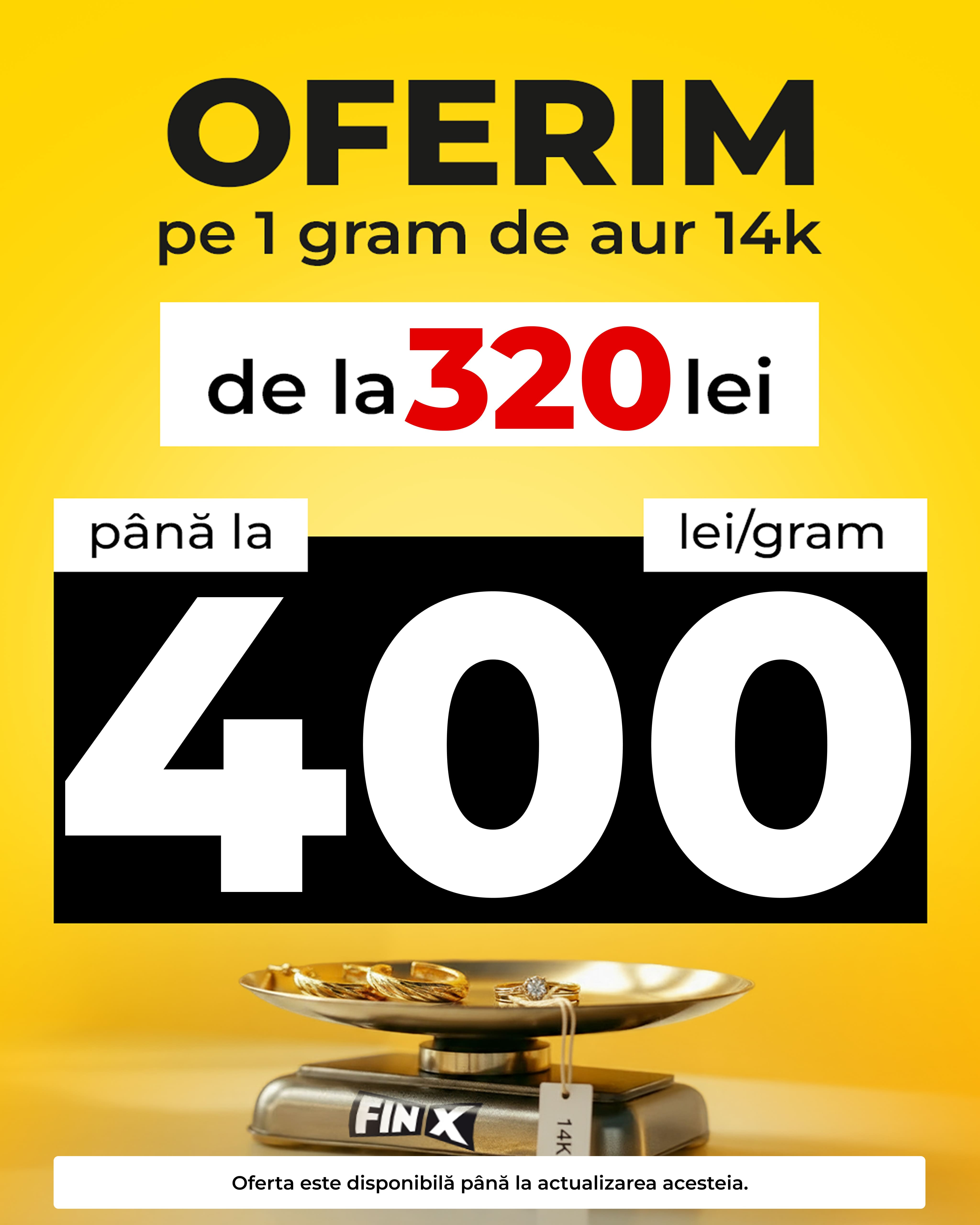 Ofertă RECORD | Aur 14K